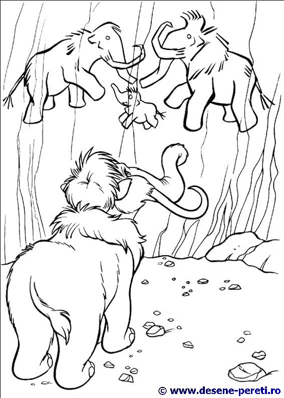 ice age desene colorat